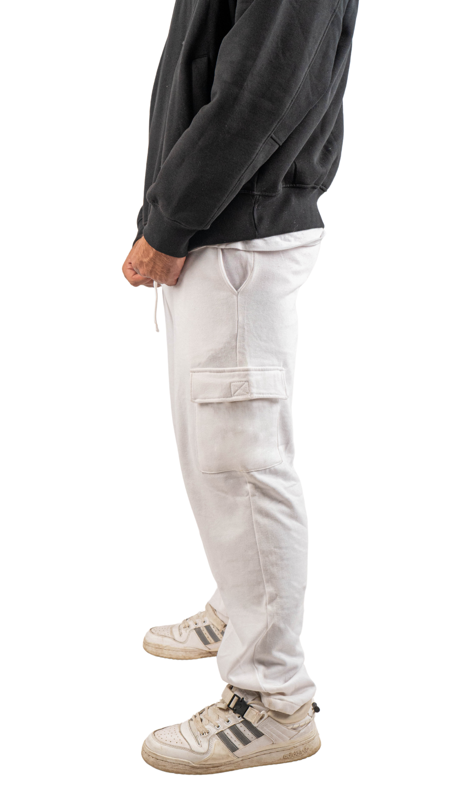 Cargo Pants - White