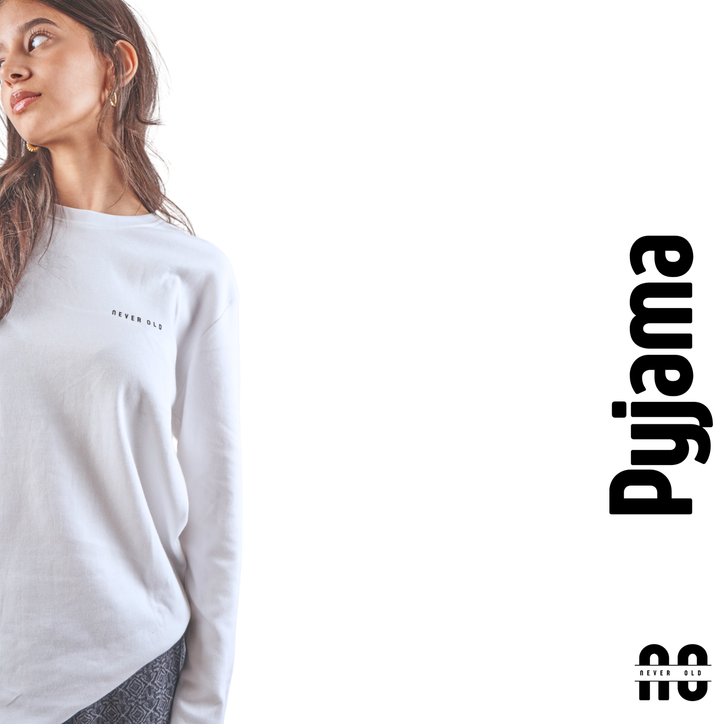 Pijama- White X Blue