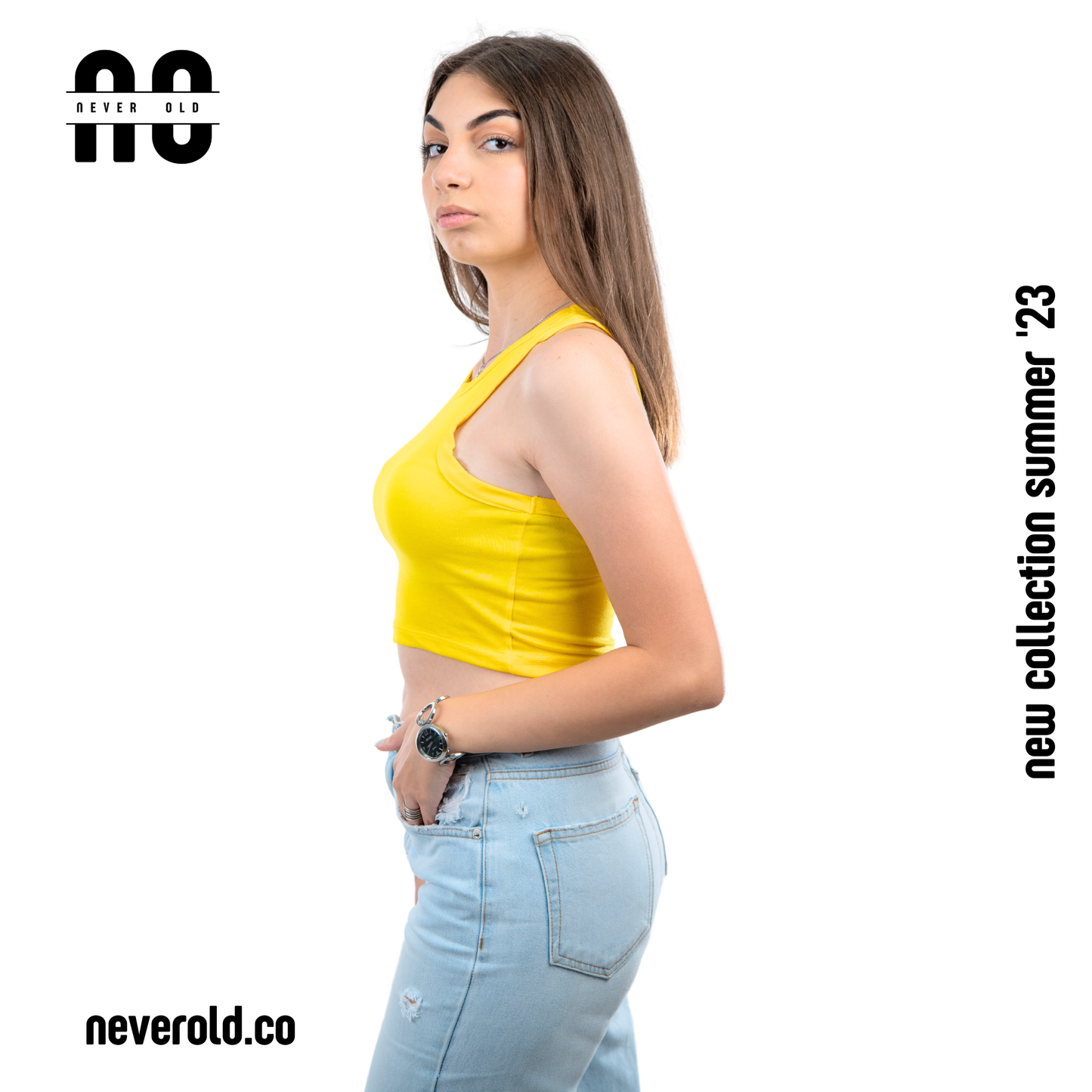 Crop top - Yellow