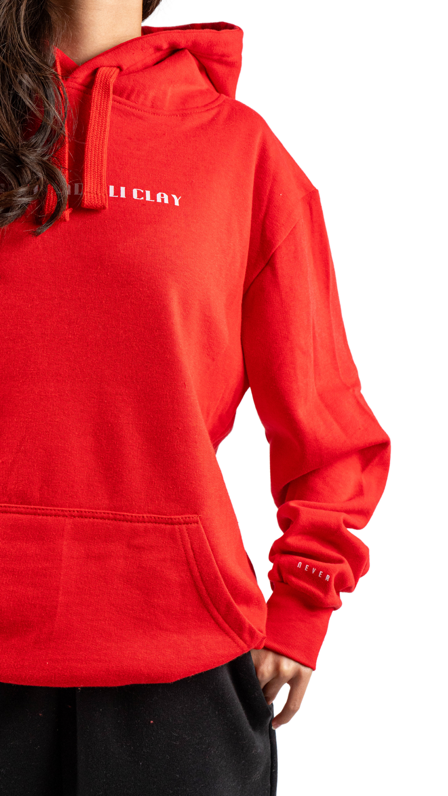 Mohamed Ali Clay hoodie - red