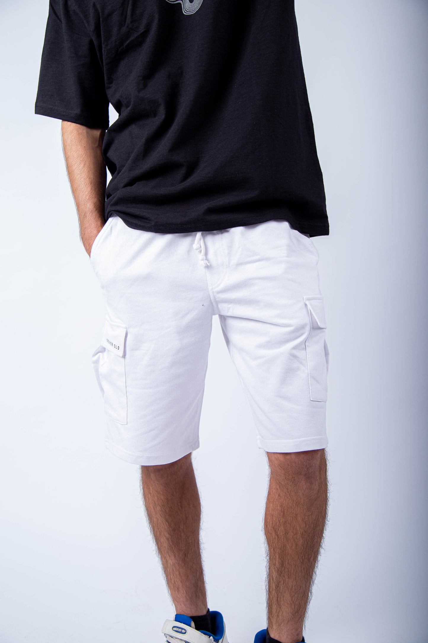 cargo short -White