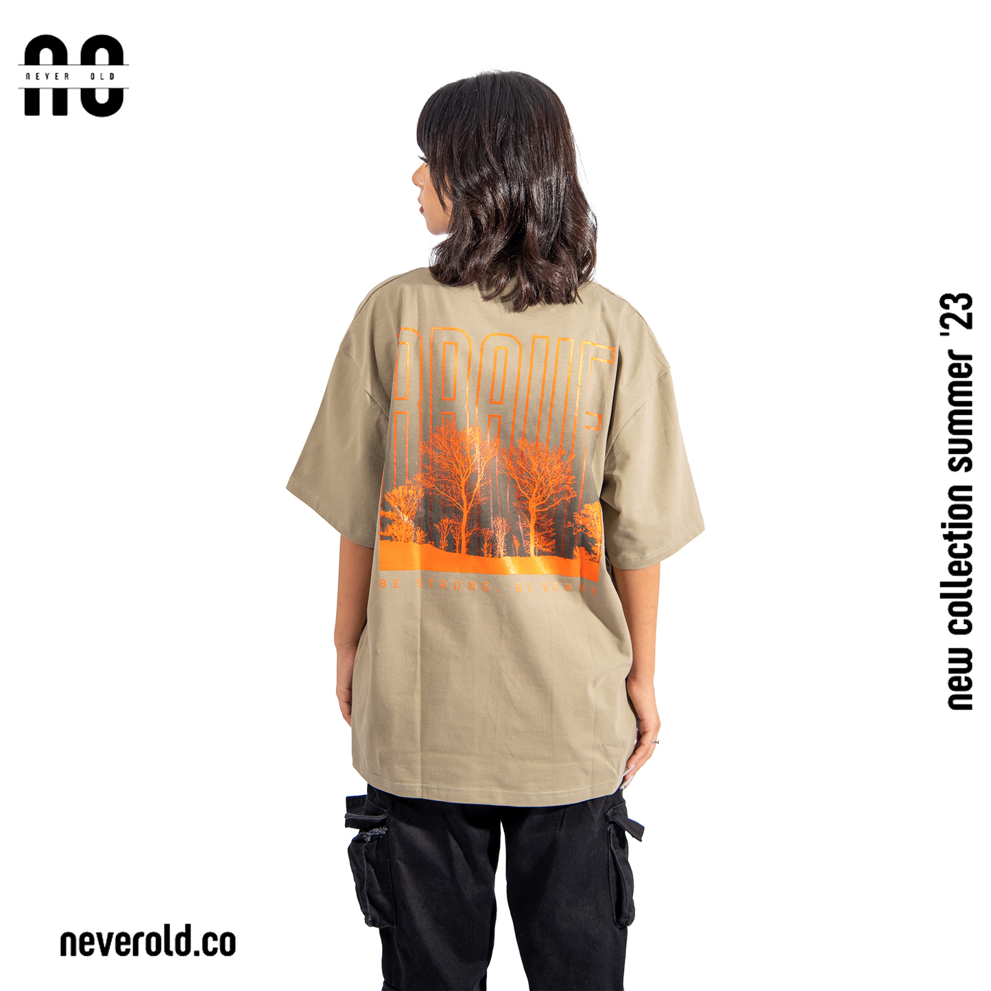 Brave T-shirt - beige