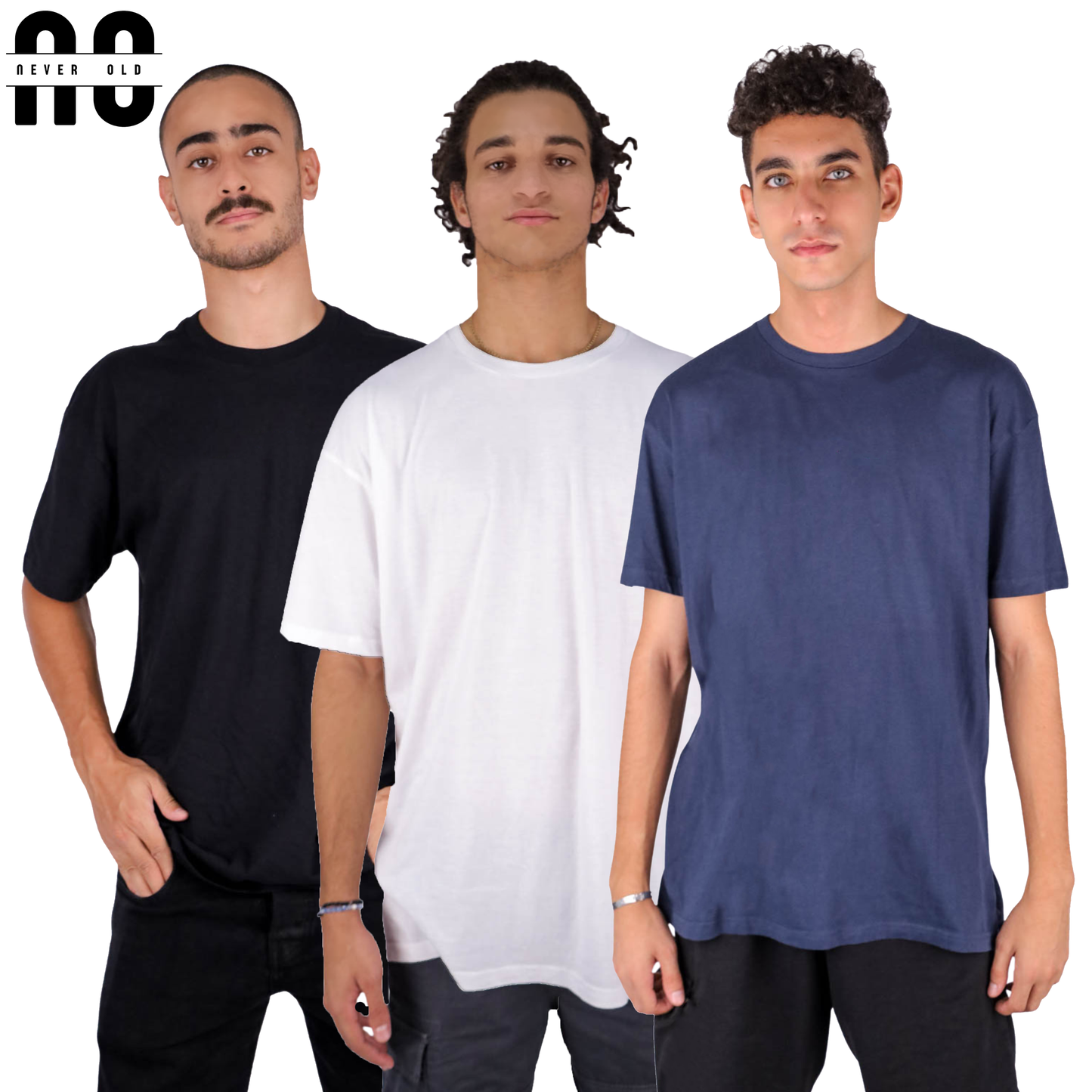 Crew Neck T-Shirt 3-Pack