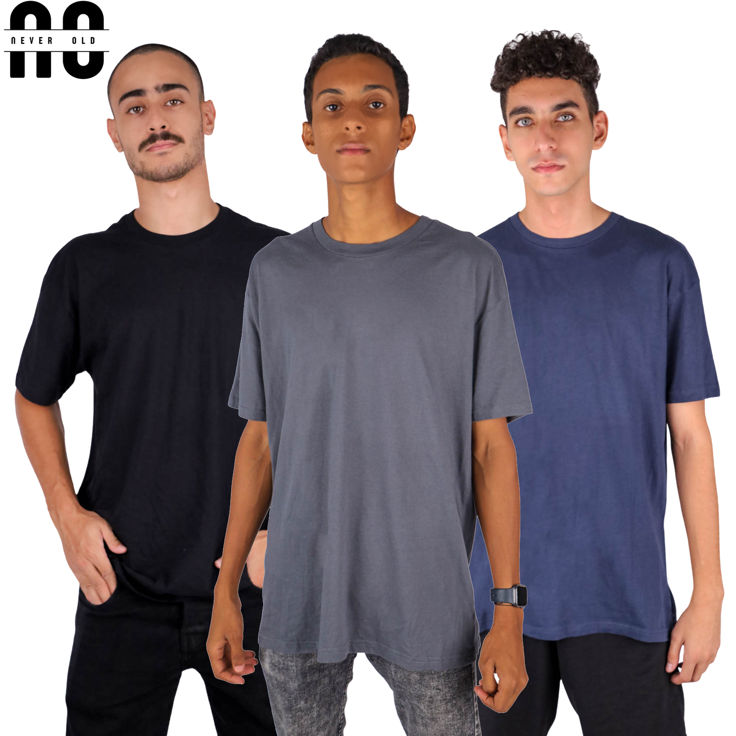 Crew Neck T-Shirt 3-Pack