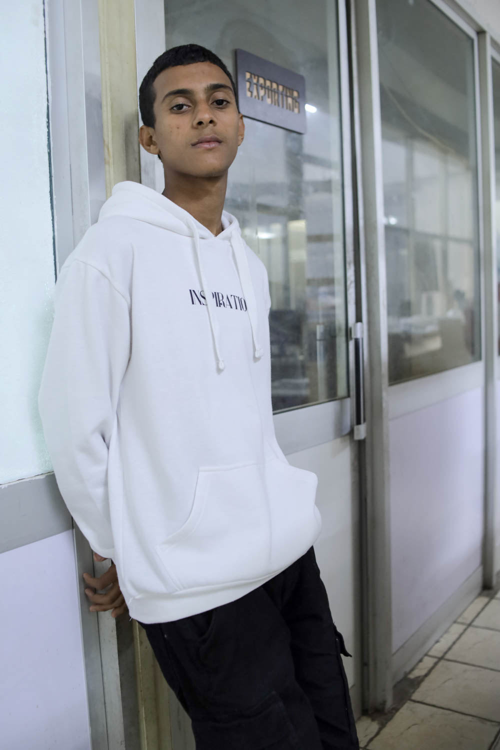 Inspiration hoodie - white