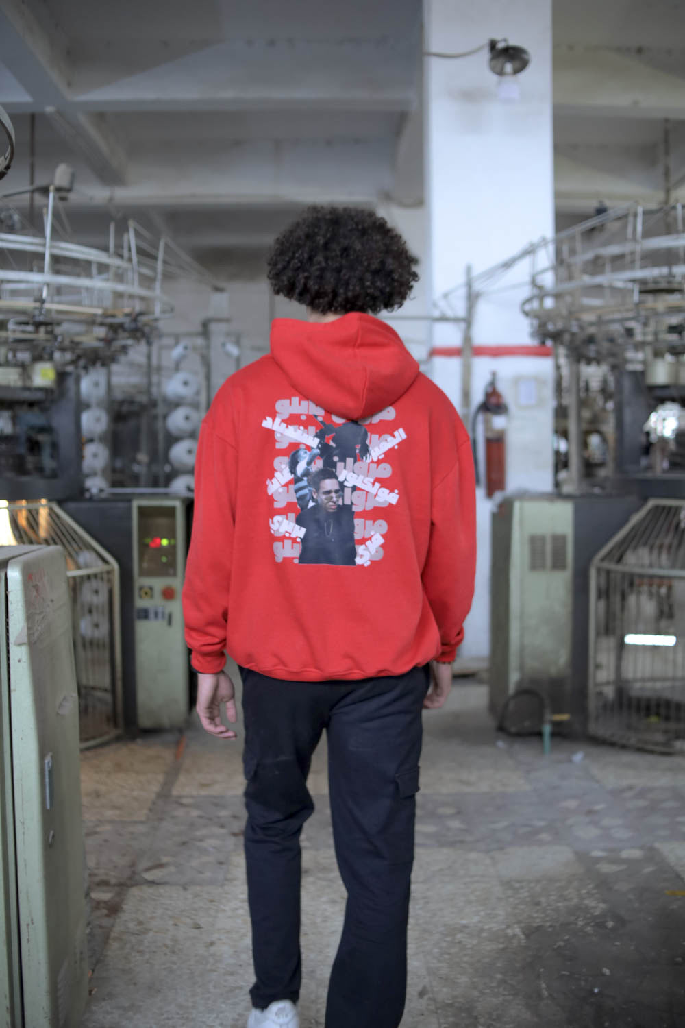 Marwan Pablo hoodie - red
