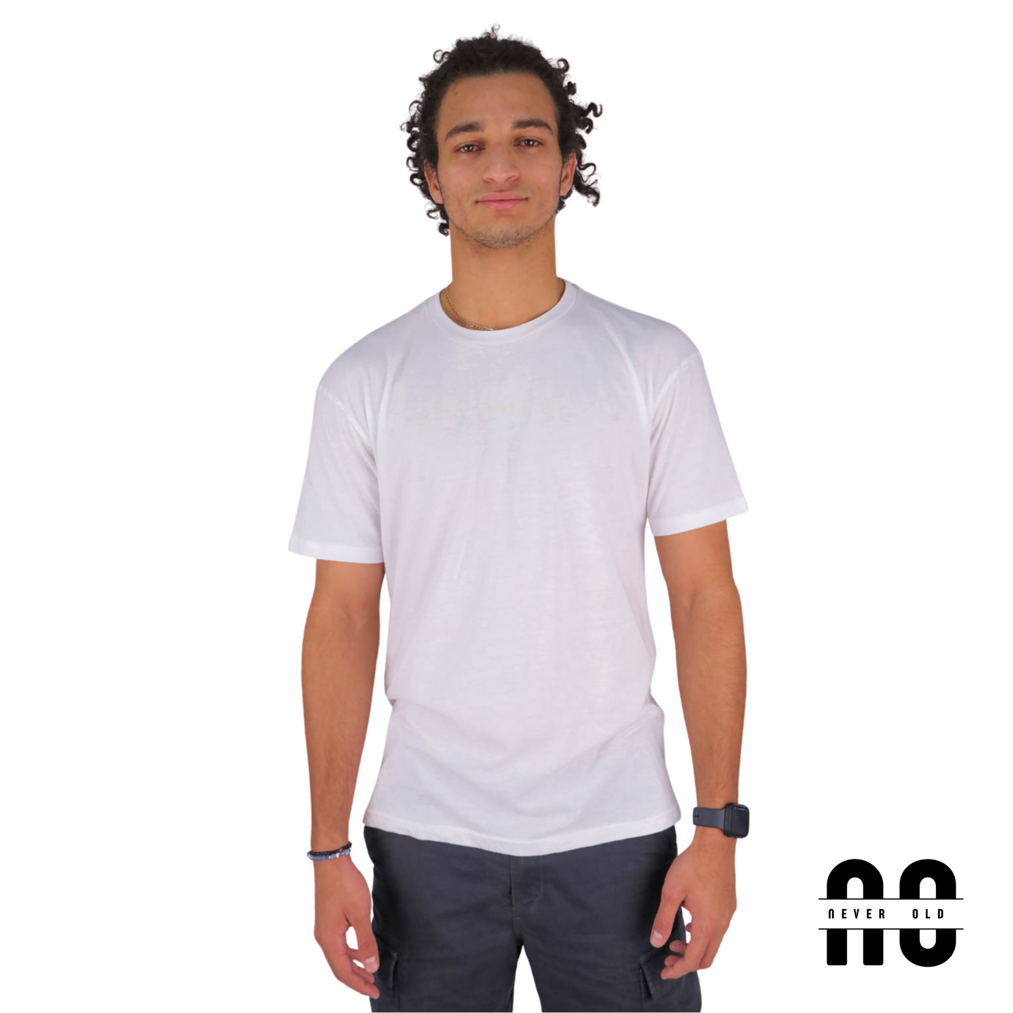 UP GRADE YOUR BRAN WHITE - glow in the dark print