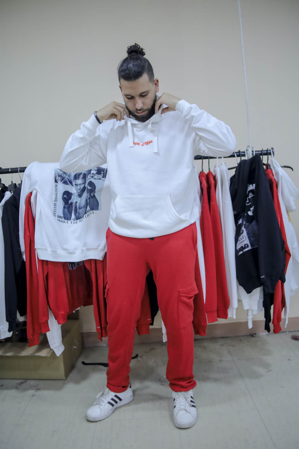 Marwan Pablo hoodie - white