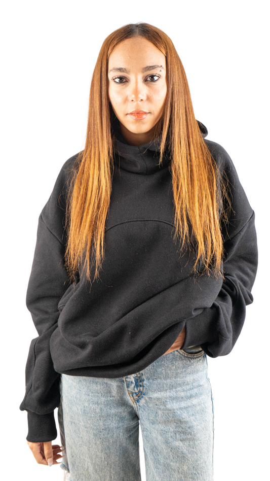 001 hoodie black