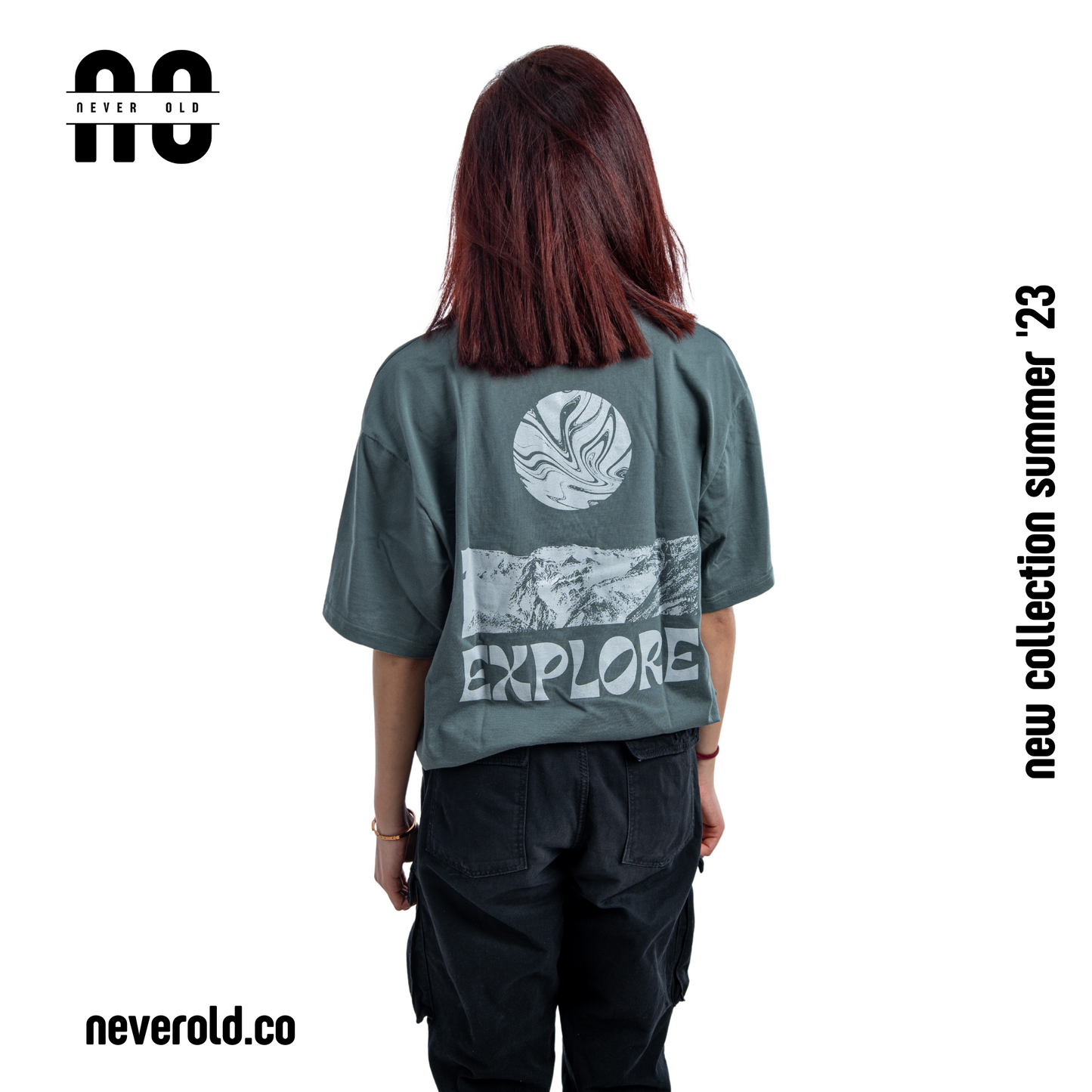 Explore T-shirt - green