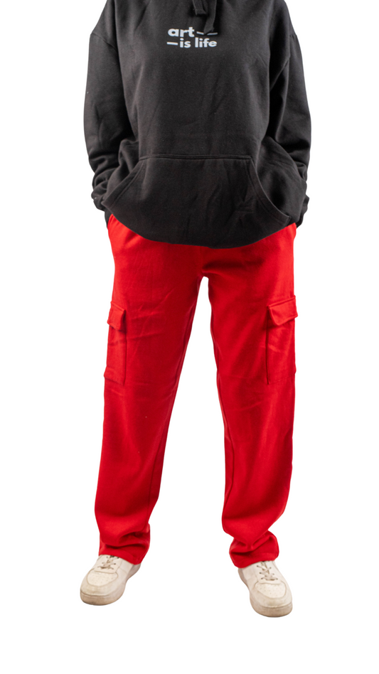 cargo Pants - Red