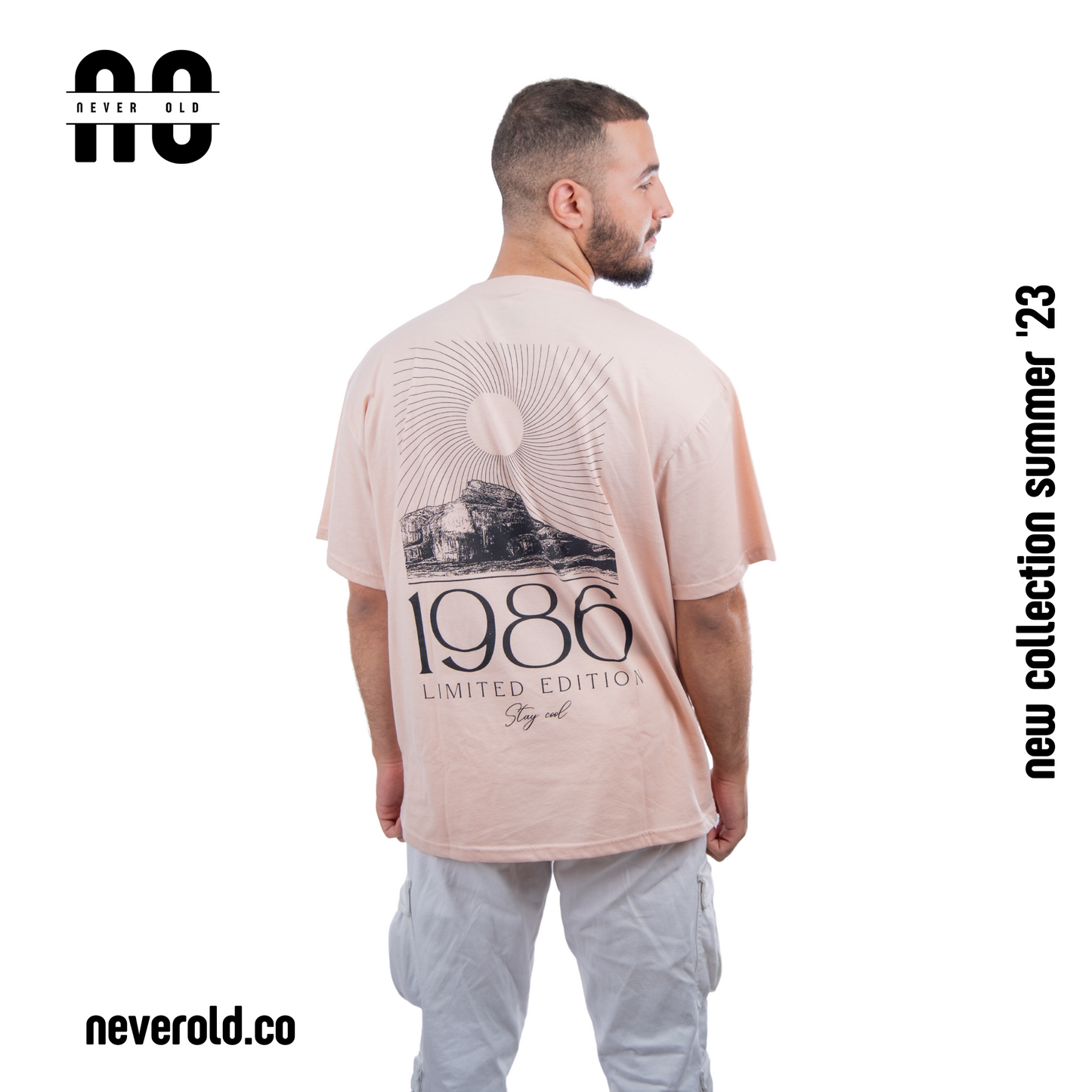 1986 T-shirt - Laurel green