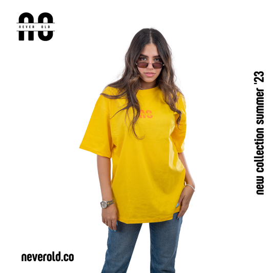 Never old T-shirt - Jonquil