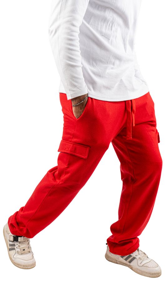 cargo Pants - Red