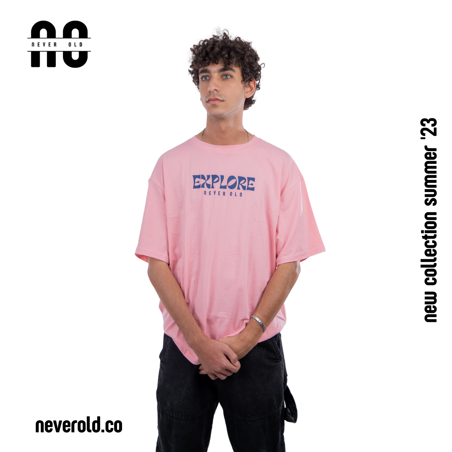 Explore T-shirt - Pale chestnut