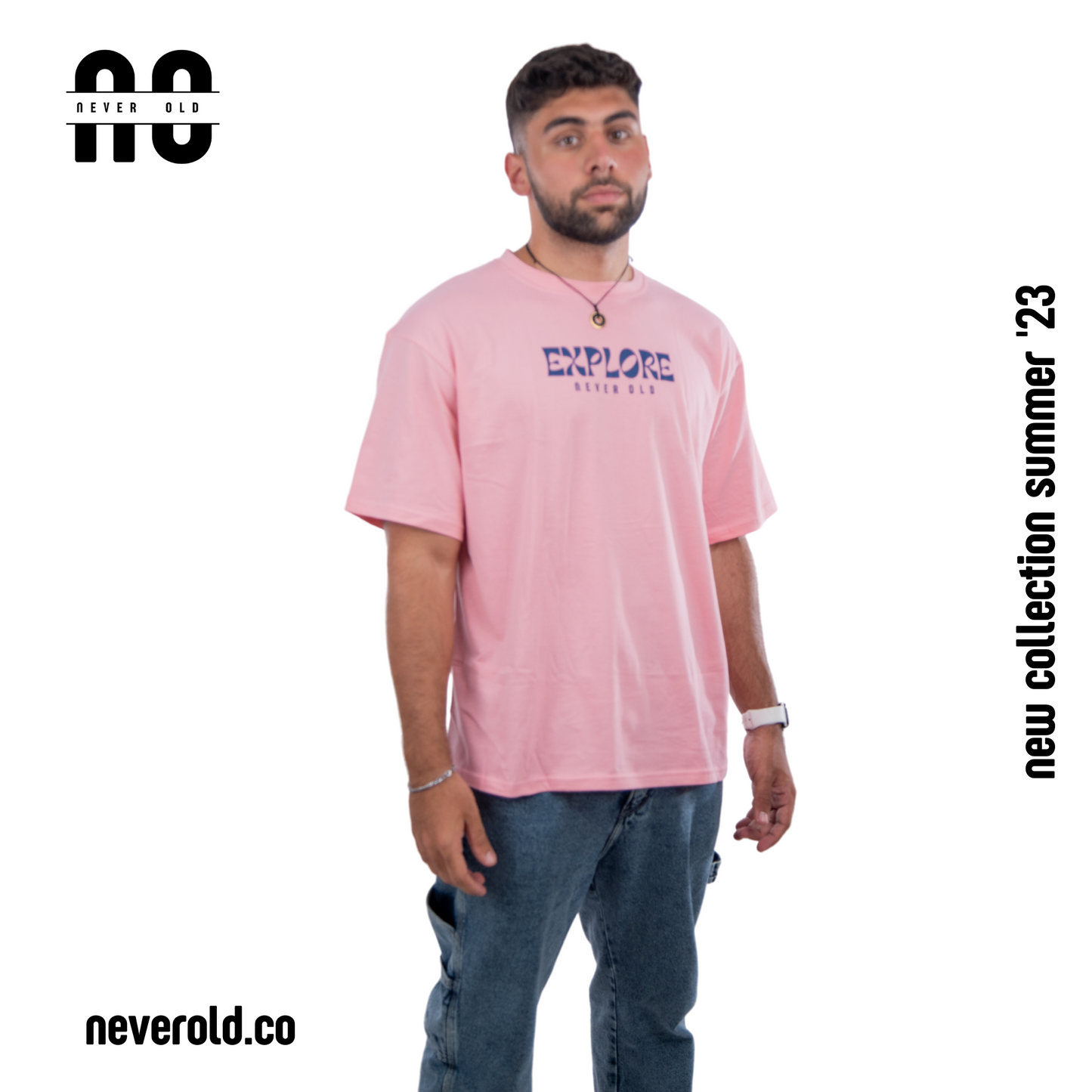 Explore T-shirt - Pale chestnut