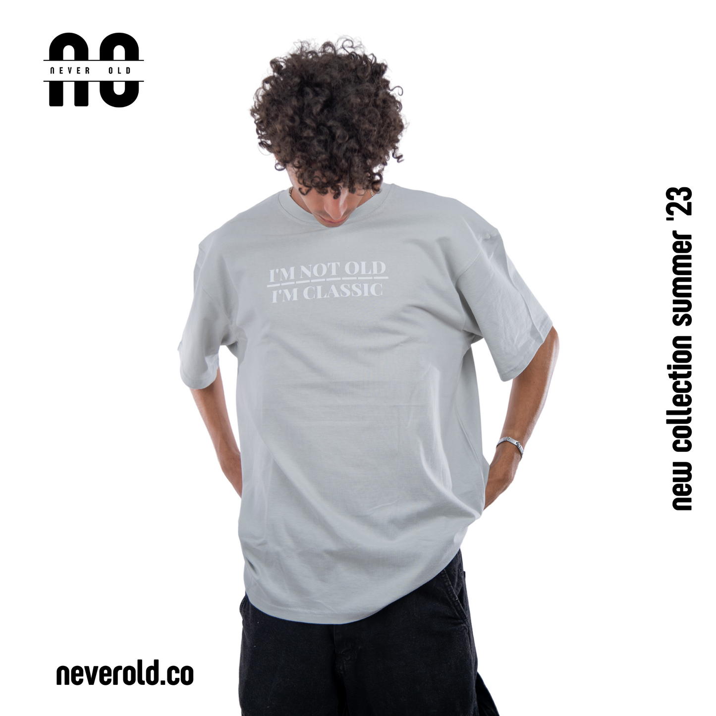 I’m not old I’m classic T-shirt -sliver