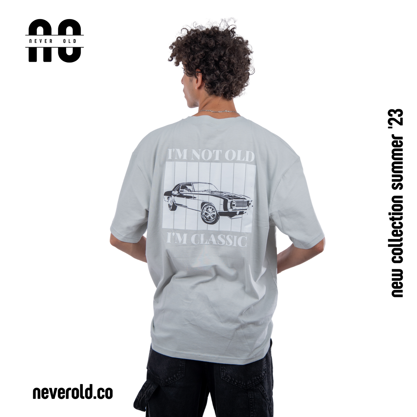 I’m not old I’m classic T-shirt -sliver