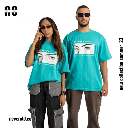 Sight T-shirt - turquoise