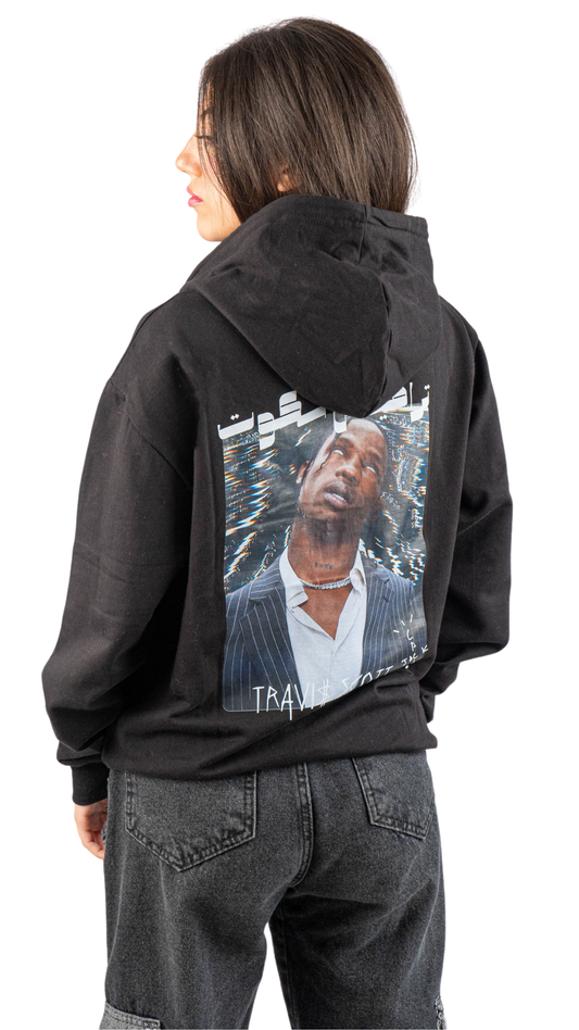 Travis Scott hoodie - Black