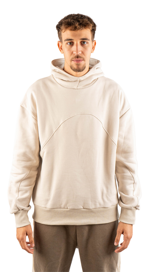 001 hoodie beige