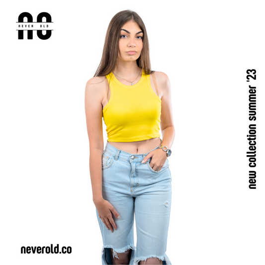 Crop top - Yellow
