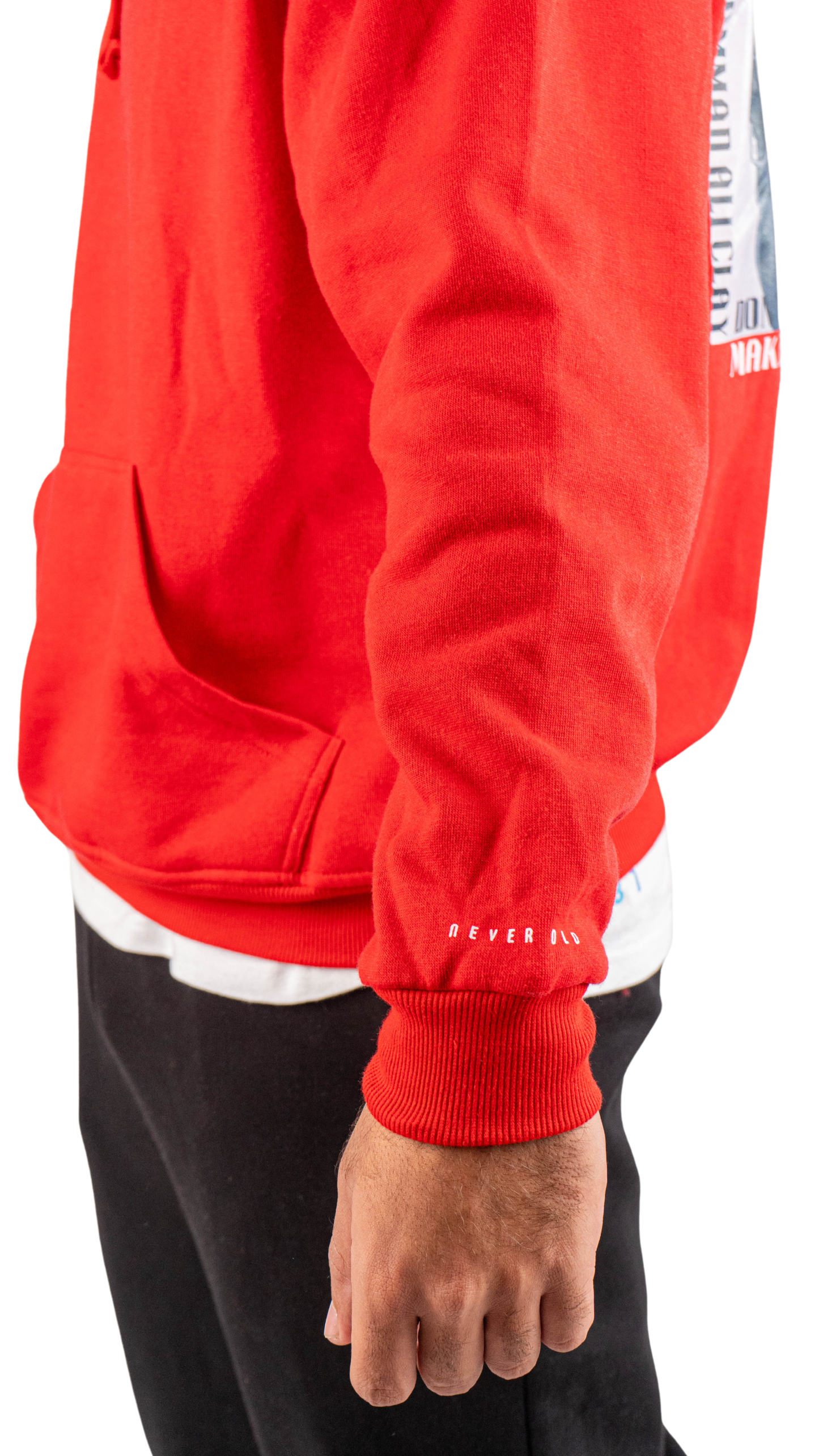 Mohamed Ali Clay hoodie - red