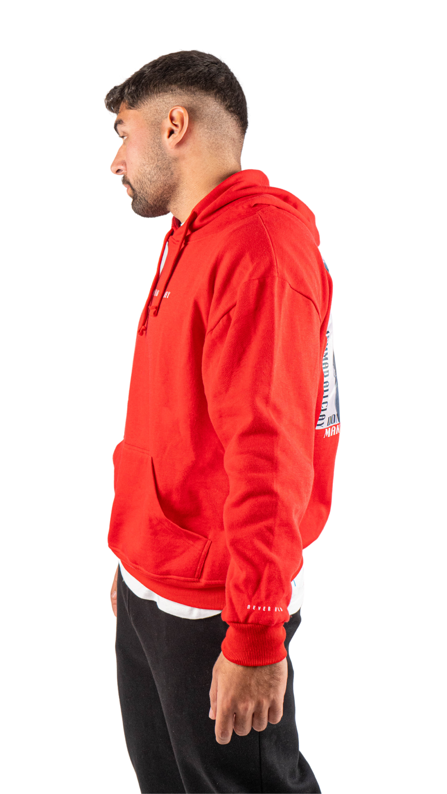 Mohamed Ali Clay hoodie - red