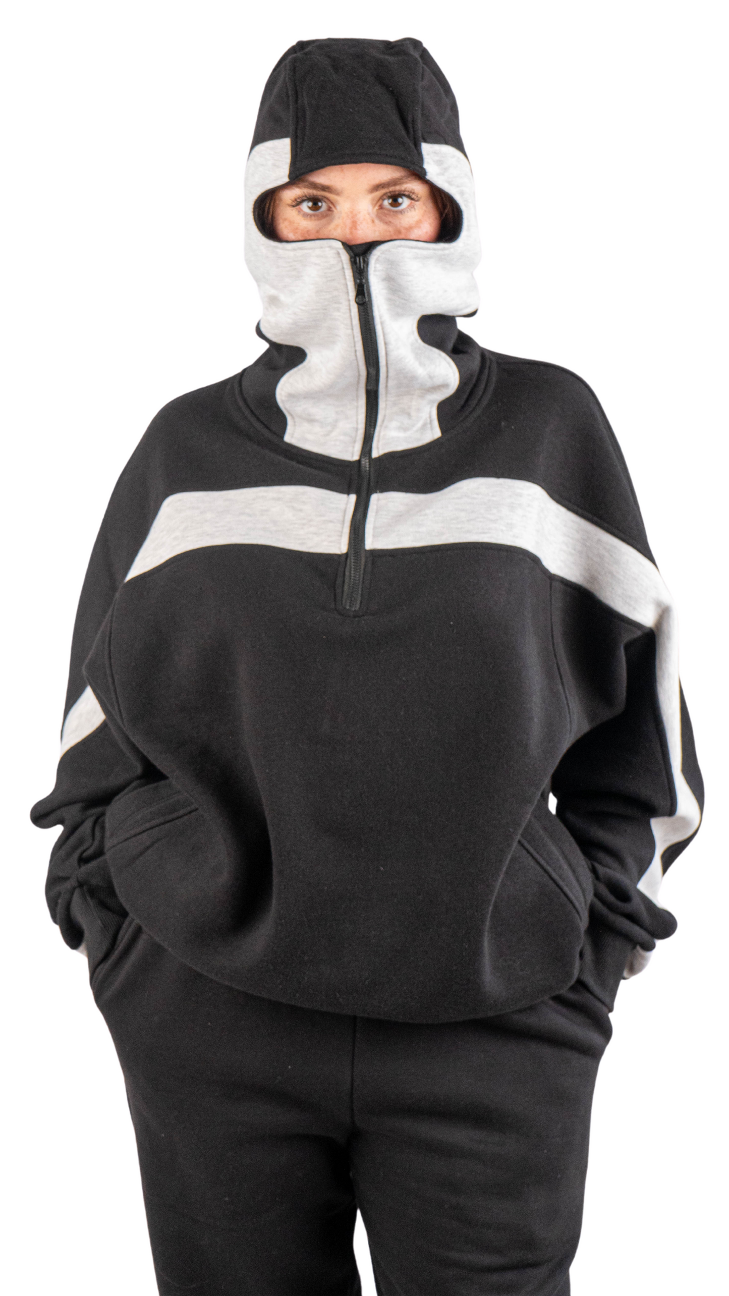 Mask hoodies - Black