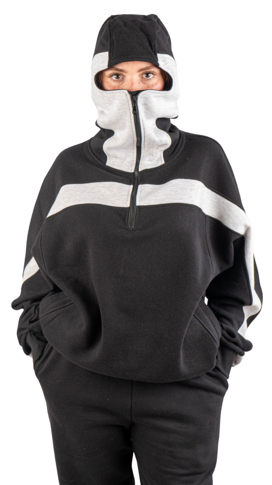 Mask hoodies - Black