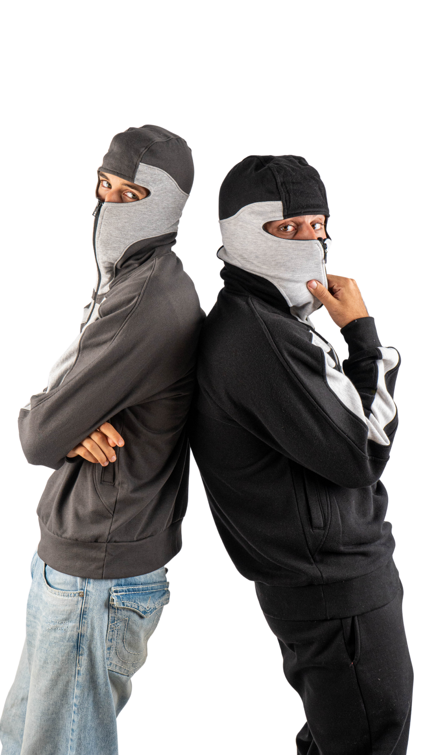 Mask hoodies - Black