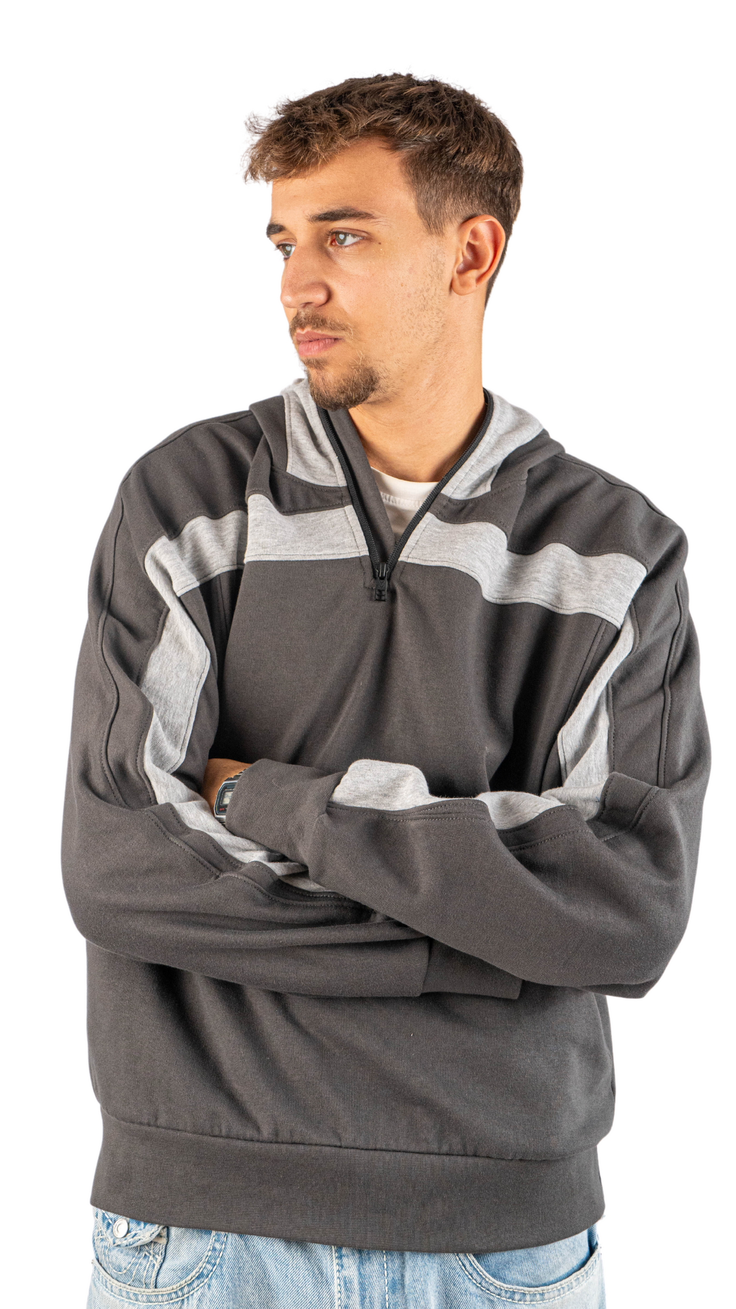 Mask hoodies - gray