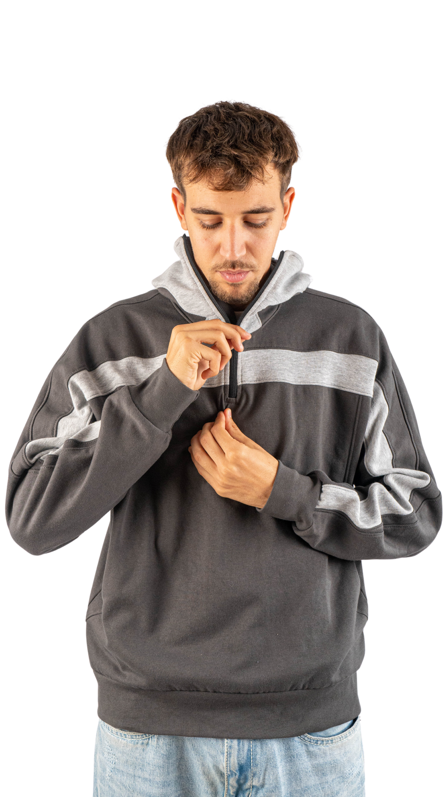 Mask hoodies - gray