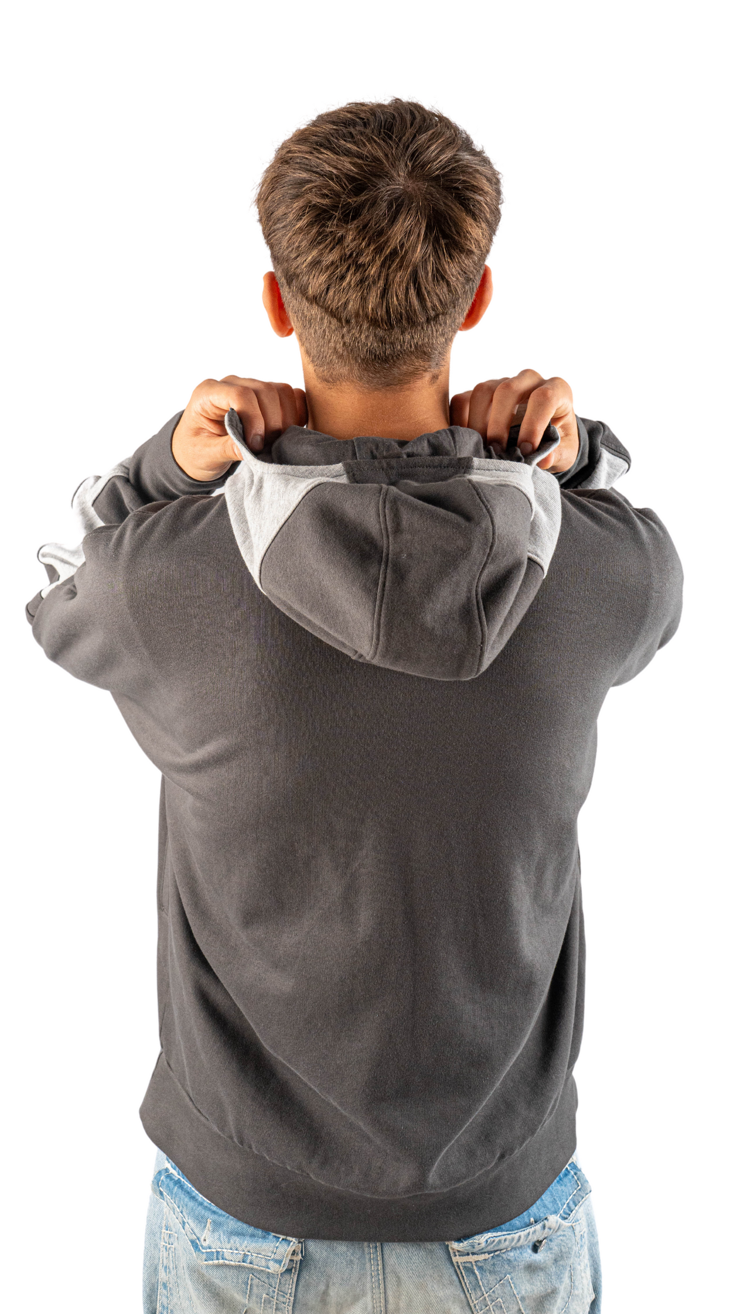 Mask hoodies - gray