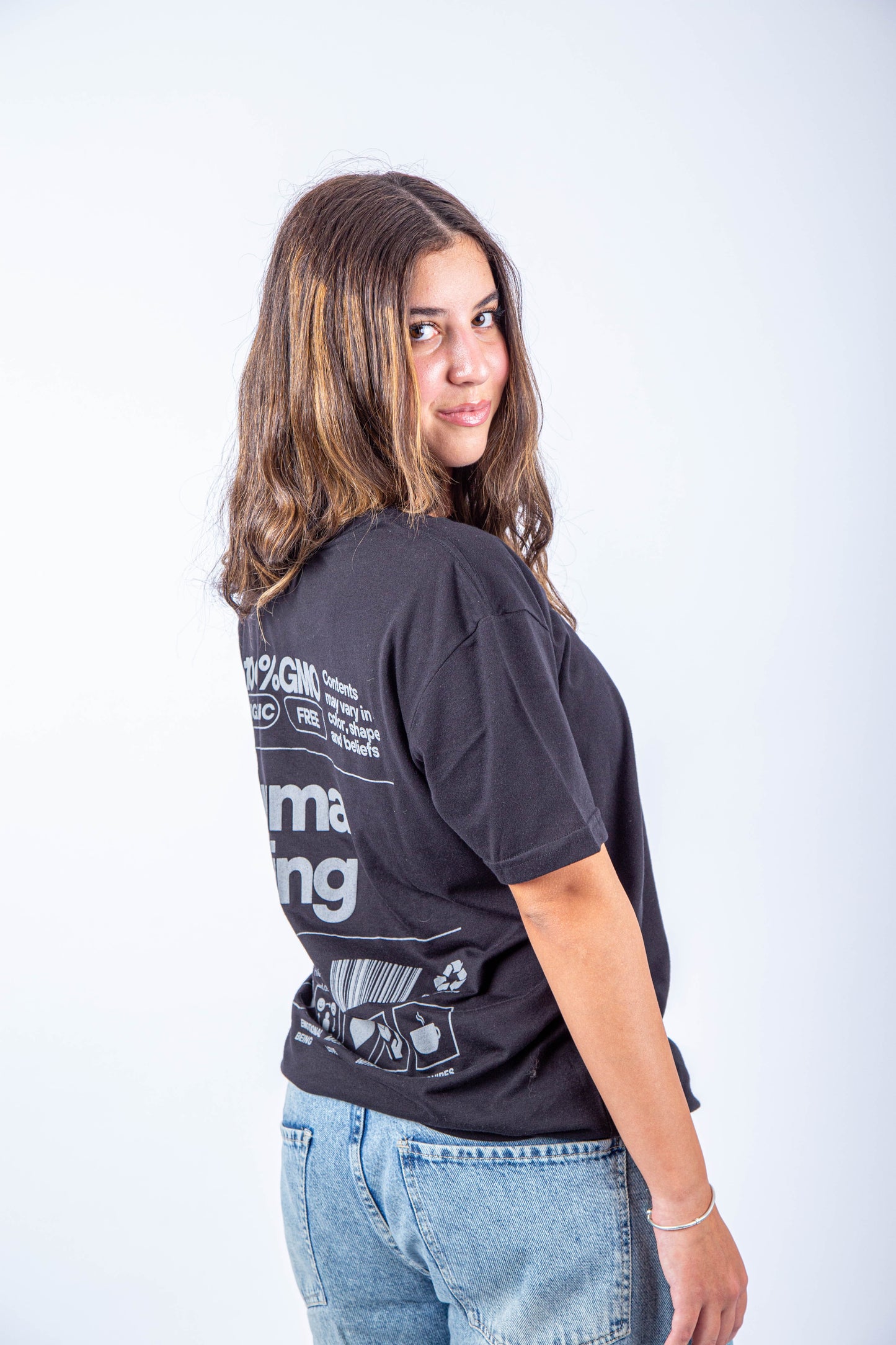 human being t-shirt - Black