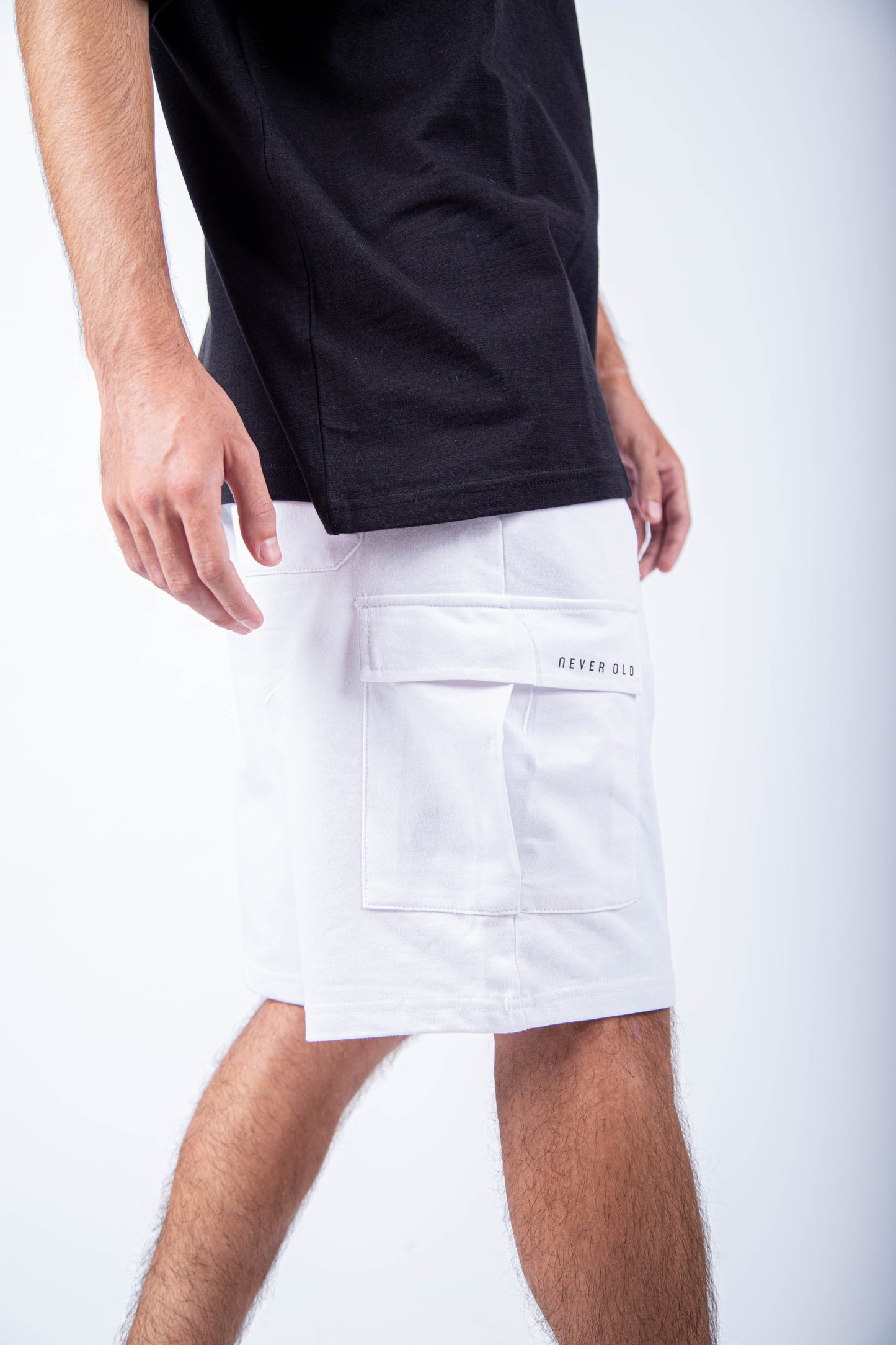 cargo short -White