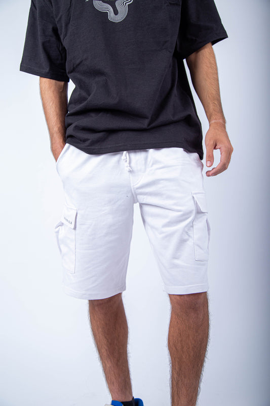 cargo short -White
