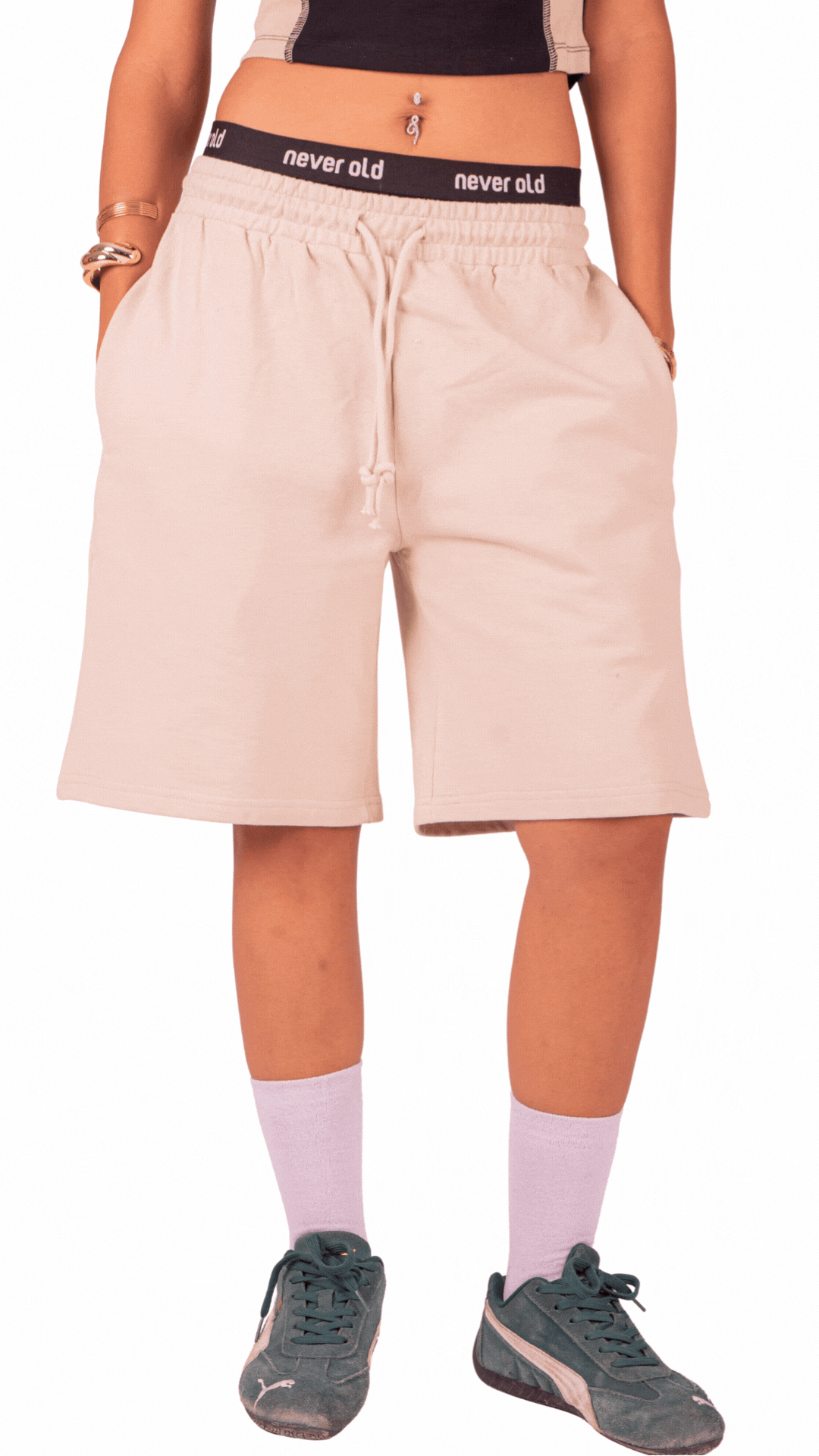 Urban Relaxed Fit Short -  Beige