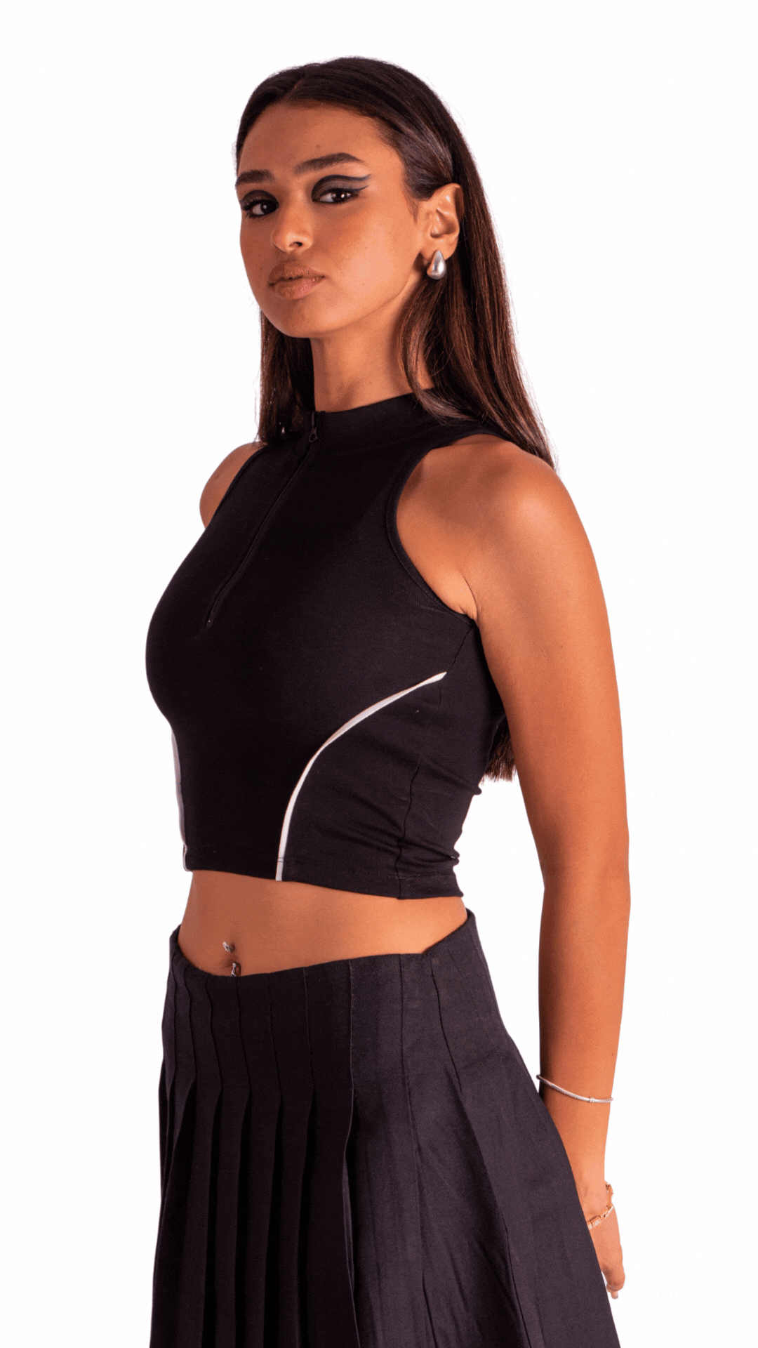 Space top - black