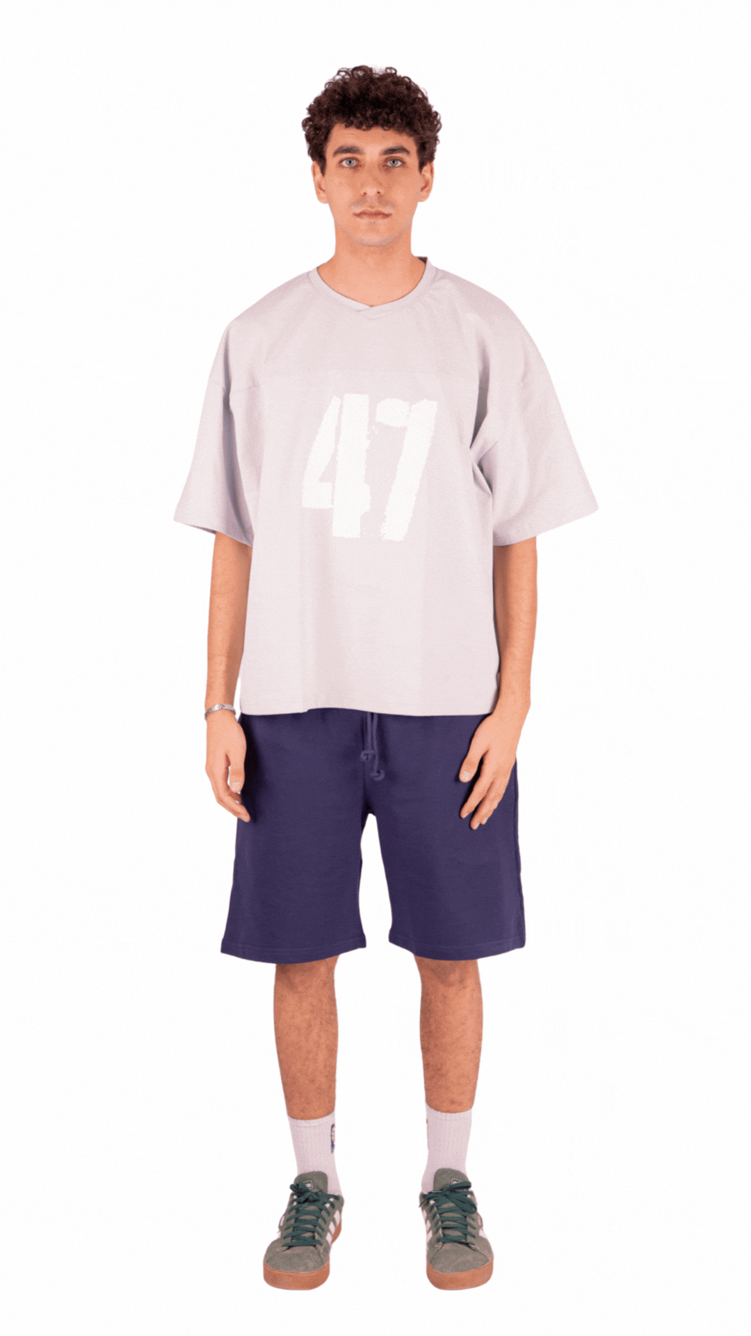 47 T-shirt - Gray