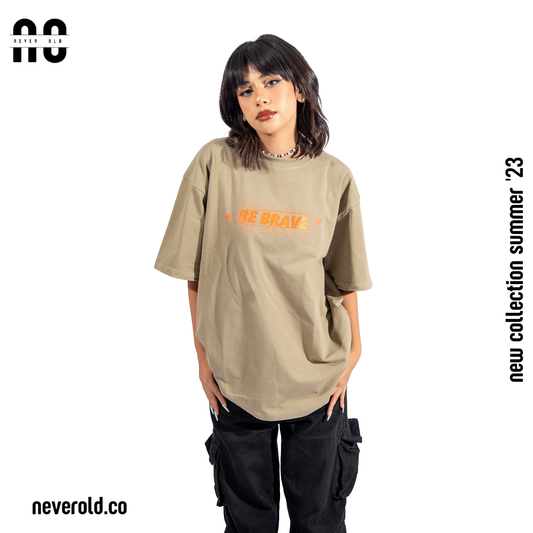 Brave T-shirt - beige
