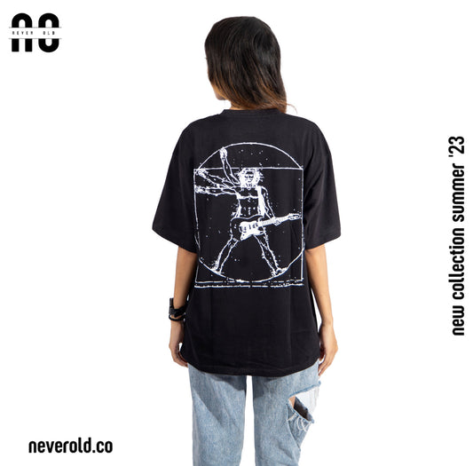 Never old T-shirt - black