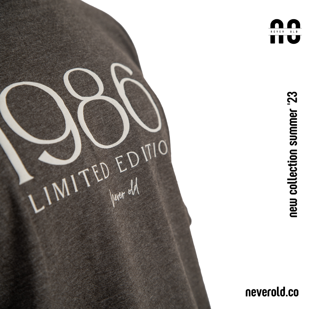 1986 T-shirt - Gray