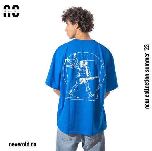 Never old T-shirt - blue