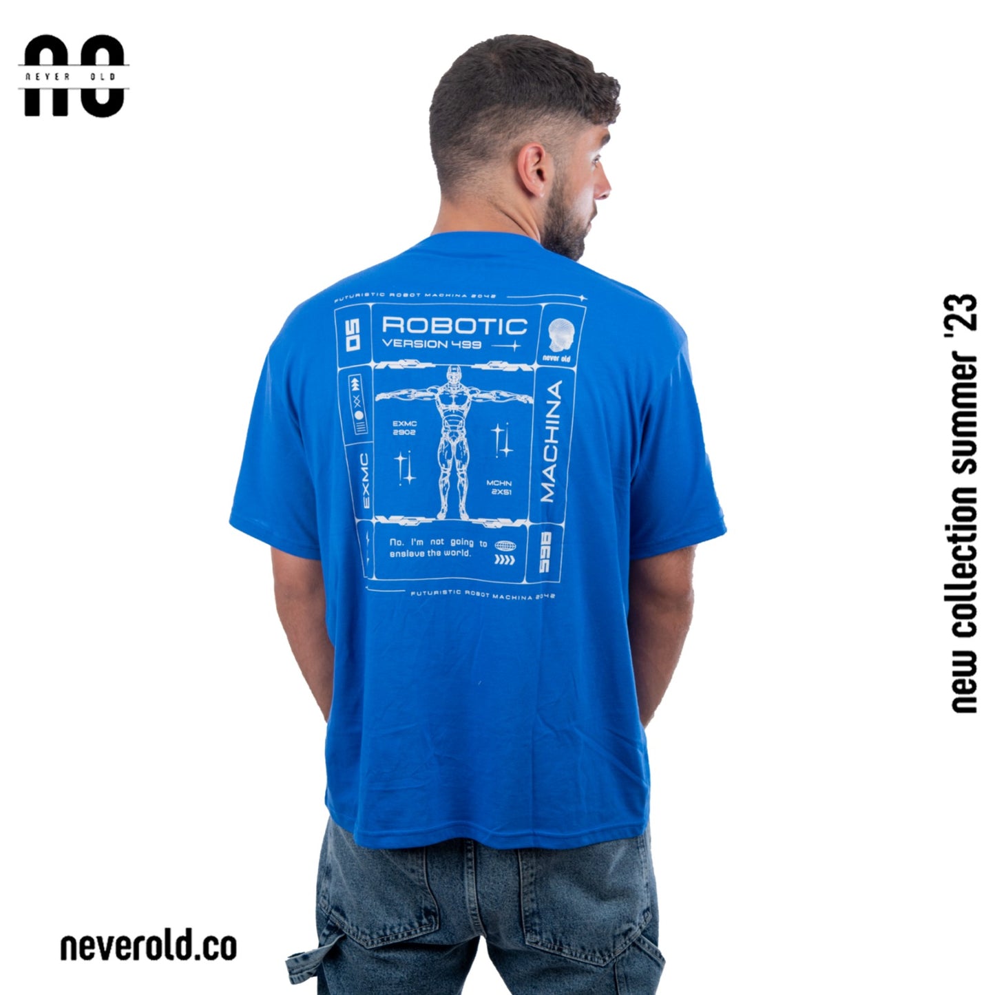 ROBOTIC T-shirt - Royal Blue
