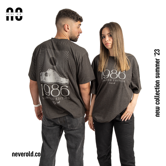 1986 T-shirt - Gray