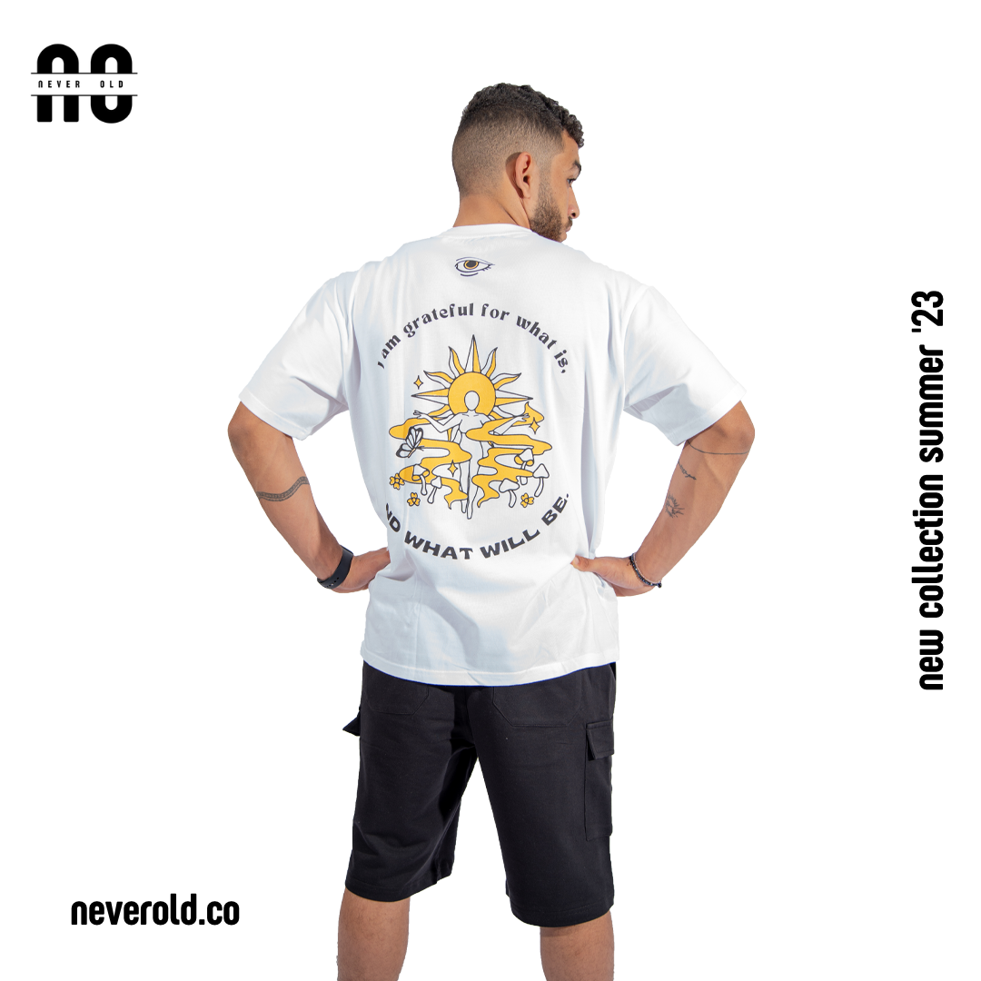 I’m grateful for what is, and what will be T-shirt -off White