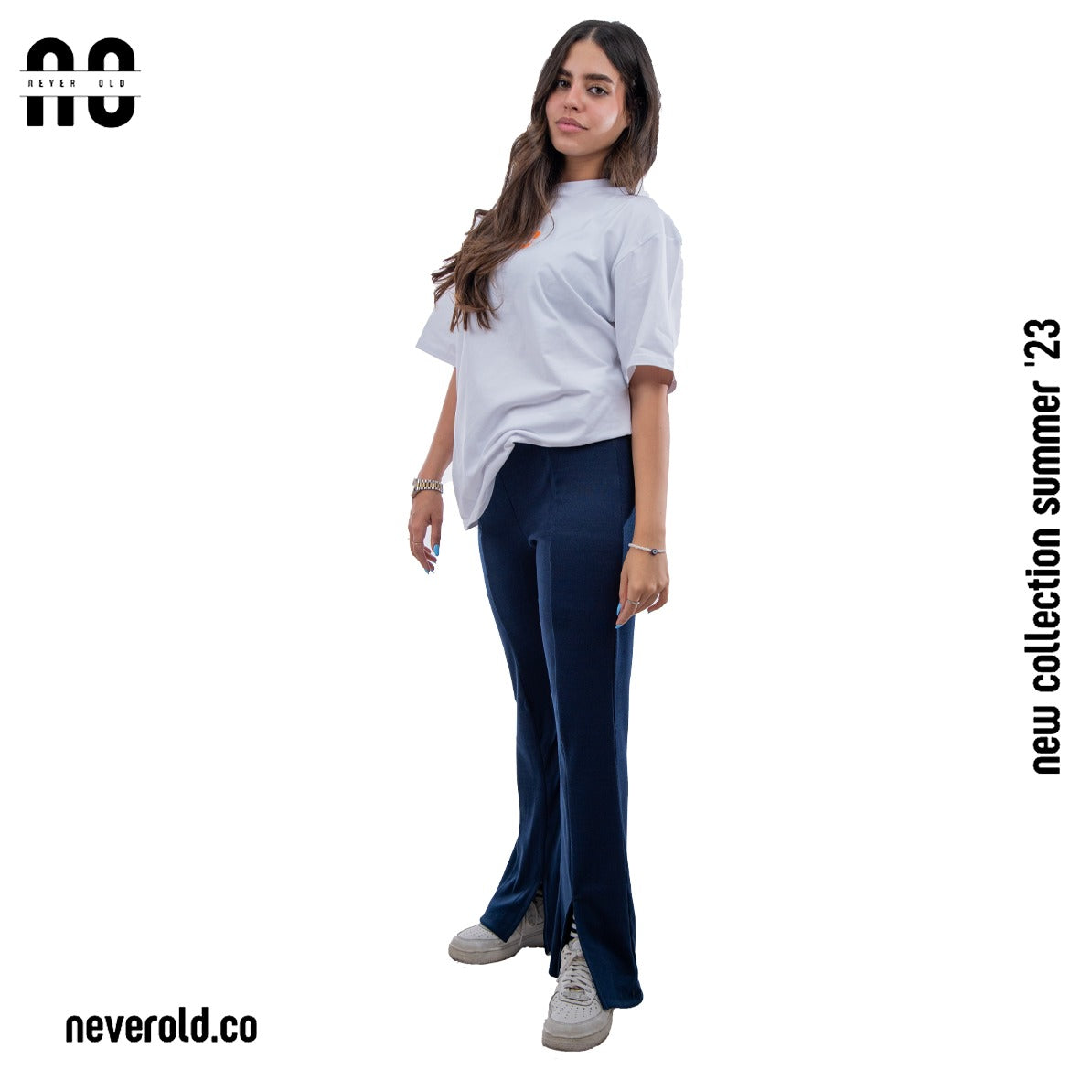 Rib pants - dark blue