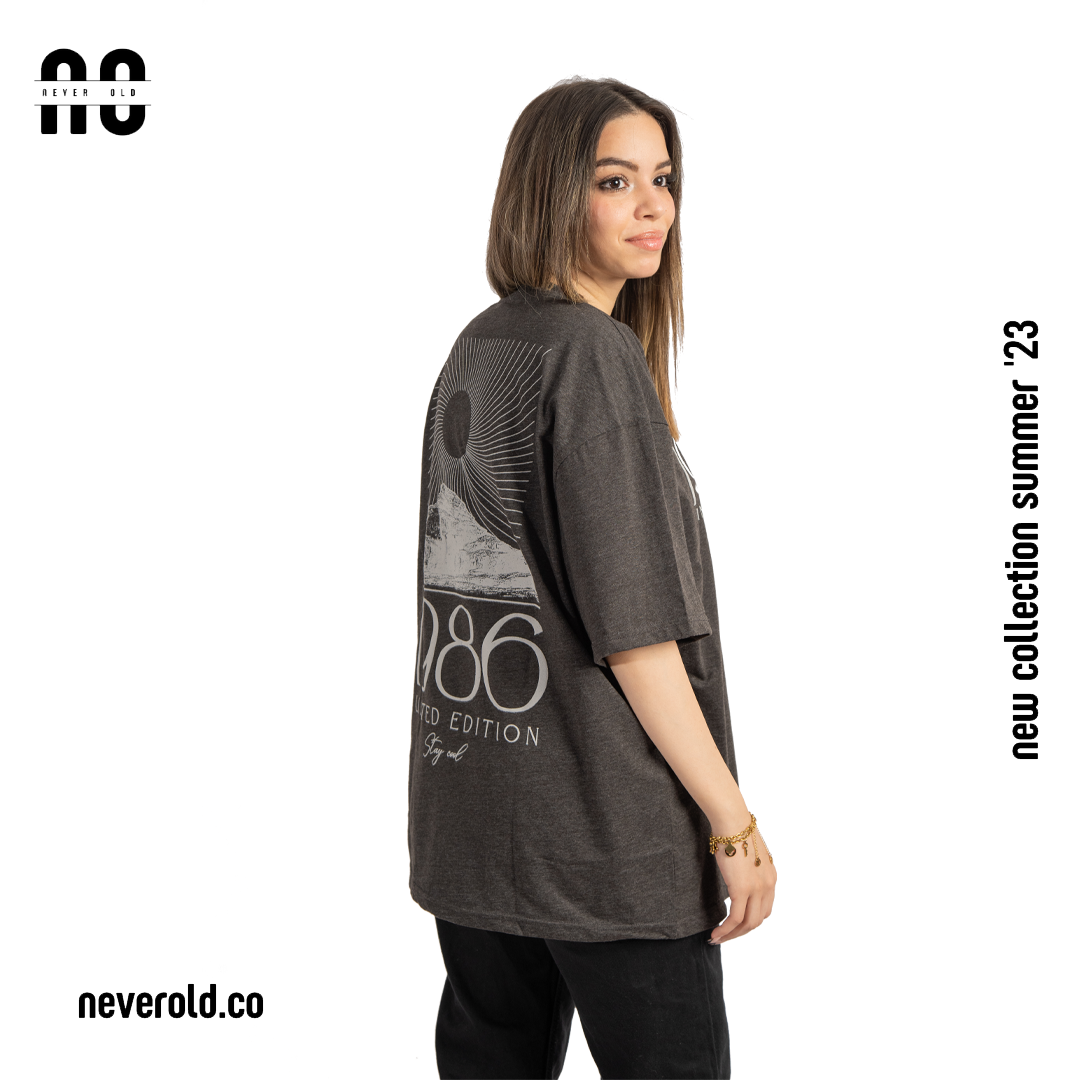 1986 T-shirt - Gray