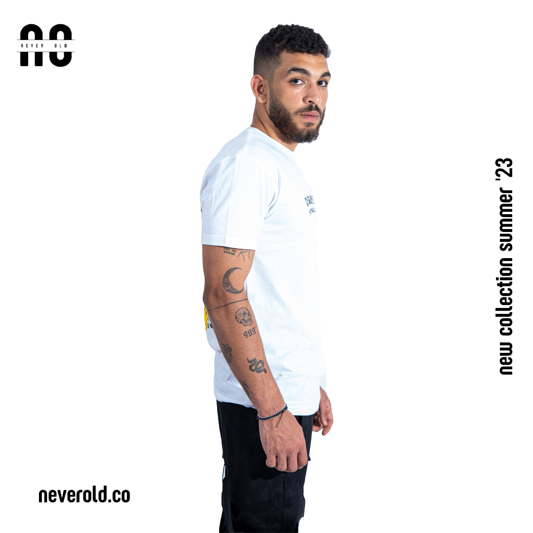 Designer Nutrition facts T-shirt - WHITE